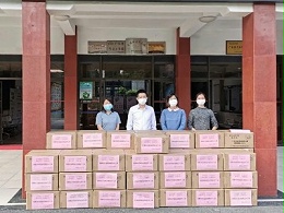 回饋社會(huì)，情暖“疫”線-靈科超聲波籌捐口罩支援一線抗疫